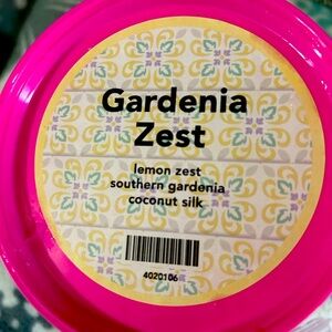 Pink Zebra gardenia sprinkles